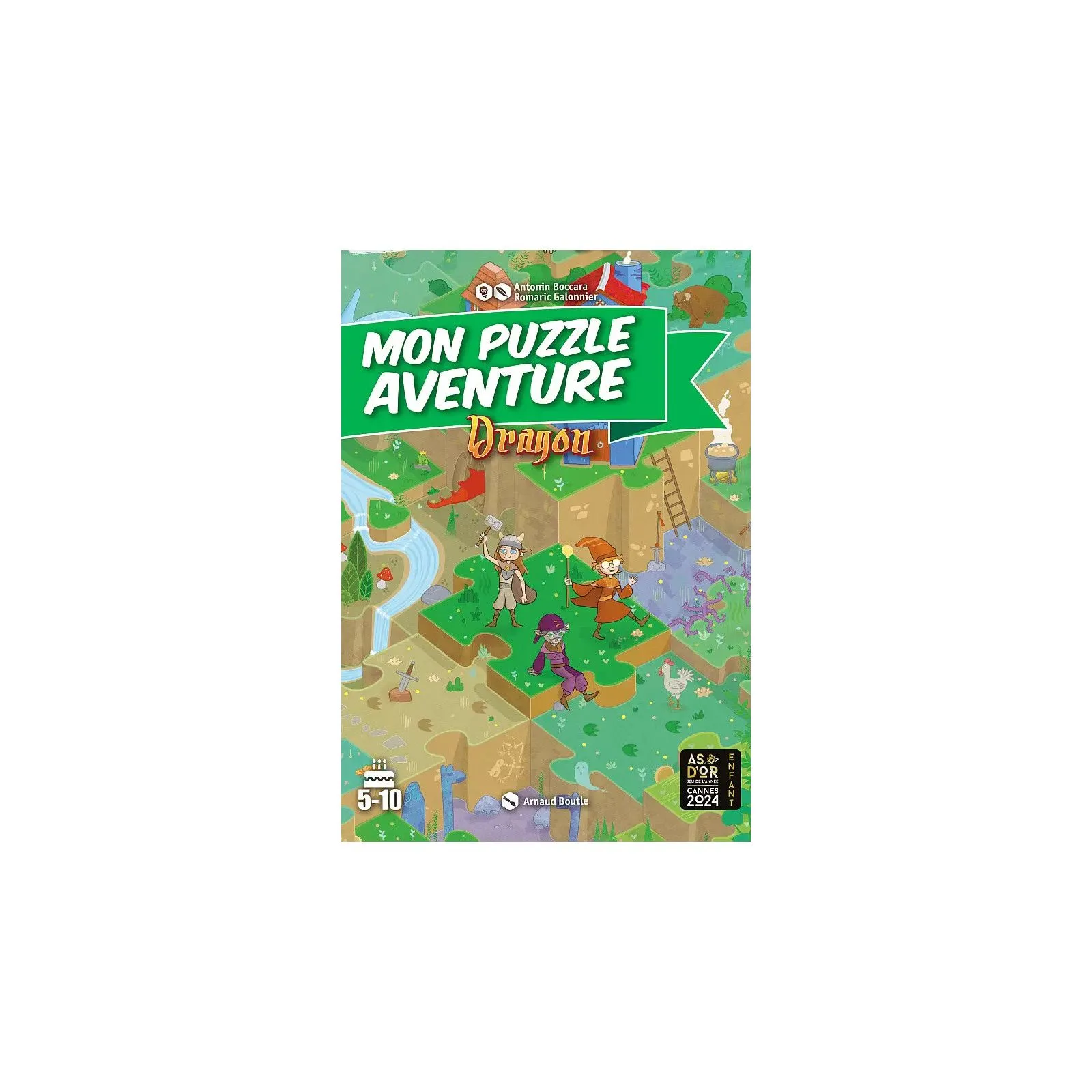 GameFlow Mon Puzzle Aventure - Dragon [42] – vue 1 – Puzzles