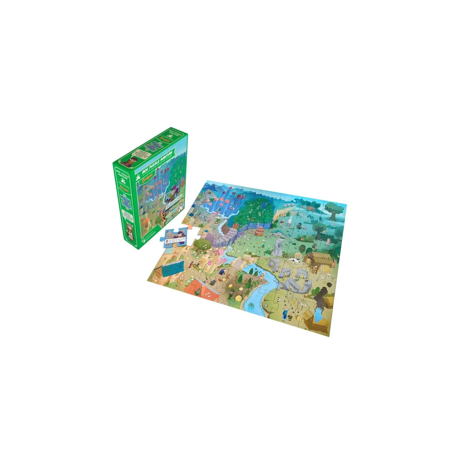 GameFlow Mon Puzzle Aventure - Dragon [42] – vue 2 – Puzzles