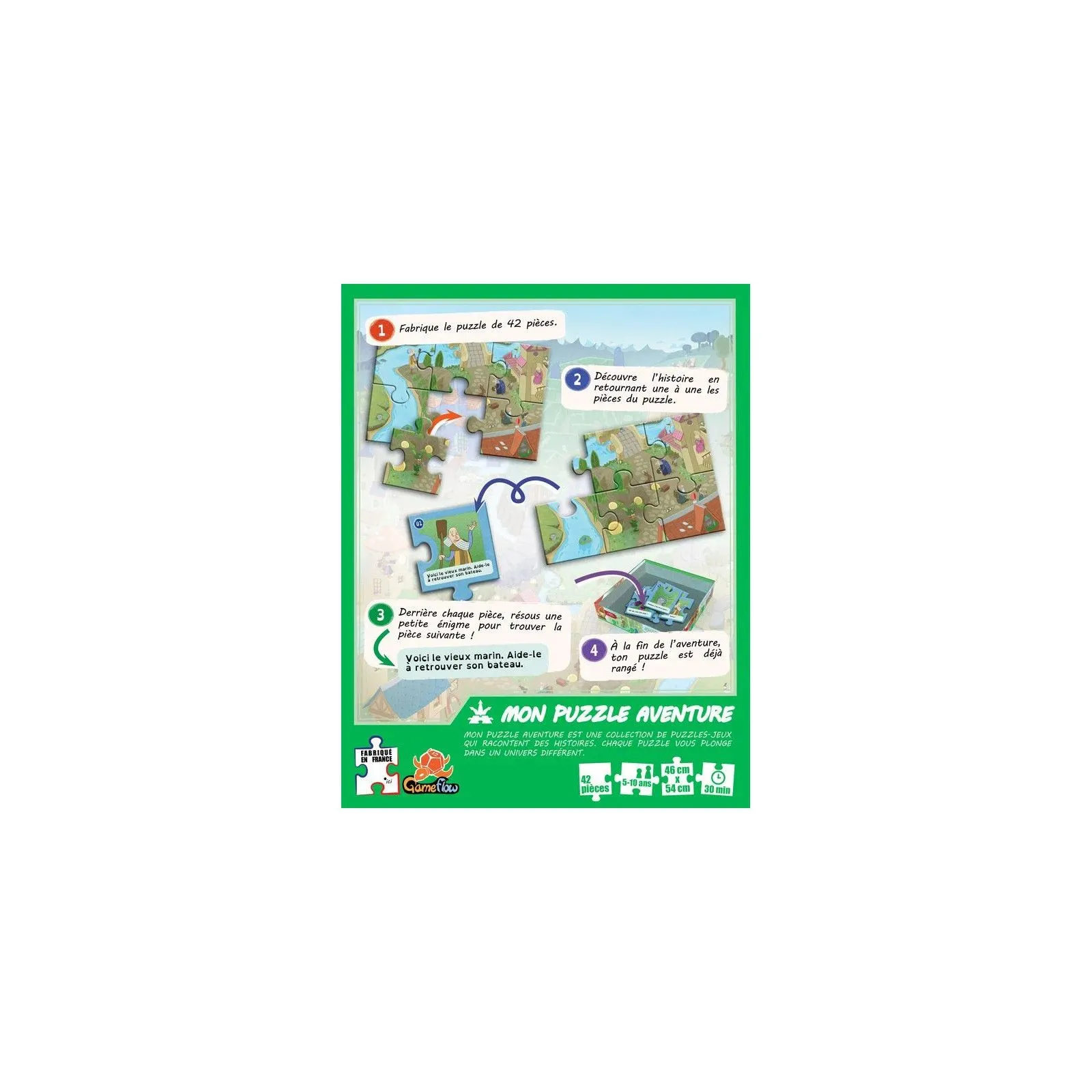 GameFlow Mon Puzzle Aventure - Dragon [42] – vue 3 – Puzzles