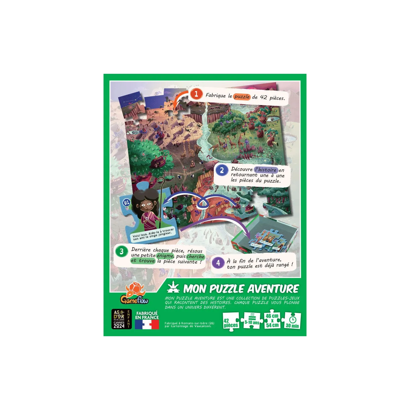 GameFlow Mon Puzzle Aventure - Terre Ocre [42] – vue 2 – Puzzles