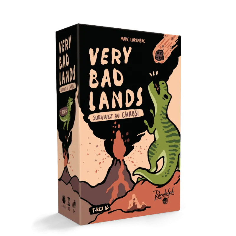 Randolph Very Bad Lands - T-Rex – vue 1 – Jeux de societe