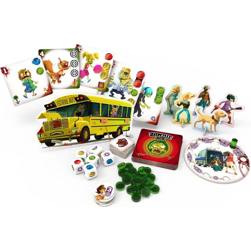 Sweet November Zombie Bus – vue 3 – Jeux de societe