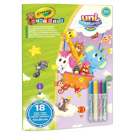 Crayola Crayola Minikids - Colouring Book "Uni-creatures!" – vue 1 – Creative Stationery
