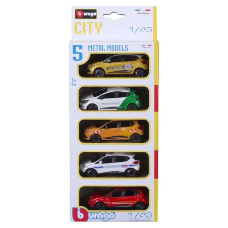 Burago Burago City - 5 metal models (A) – vue 1 – Voitures, camions, etc.