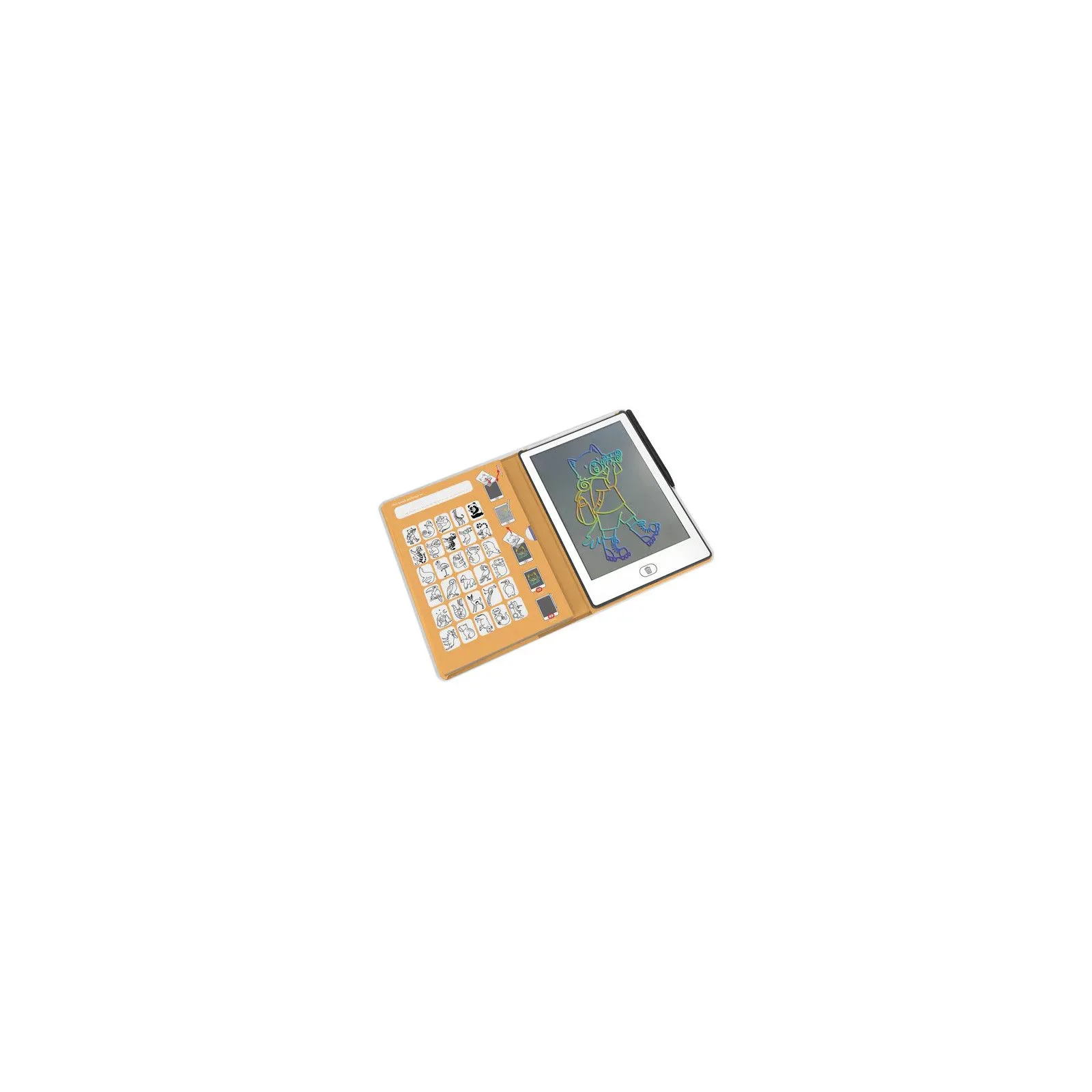 Kidywolf KIDYDRAW-MINI - Tablette à dessin - Animaux – vue 4 – Papeterie créative