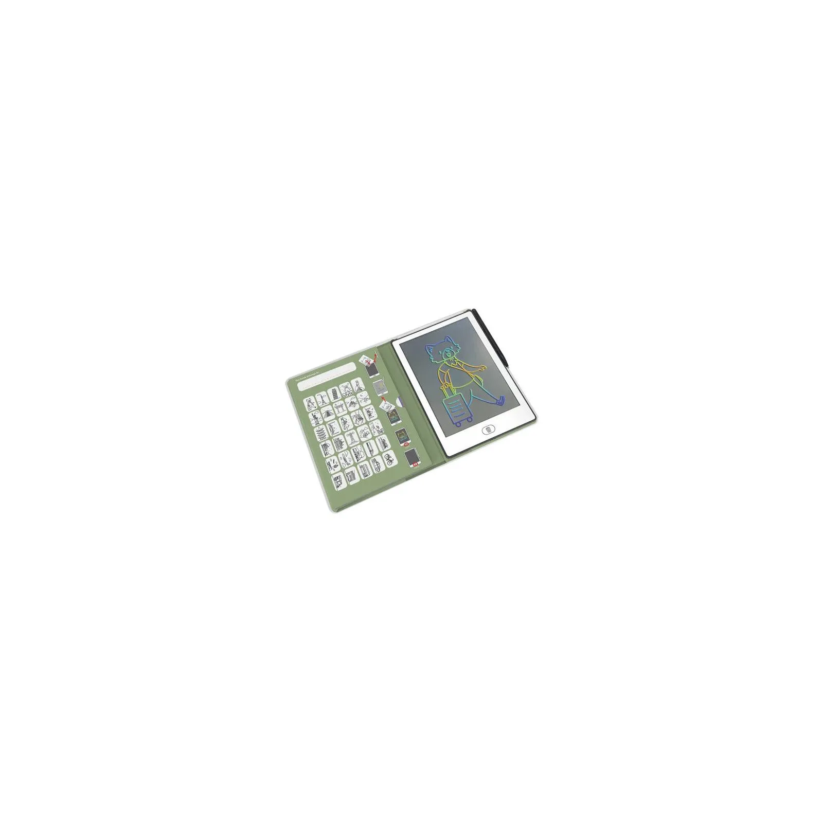 Kidywolf KIDYDRAW-MINI - Drawing tablet - Travel – vue 4 – Creative Stationery