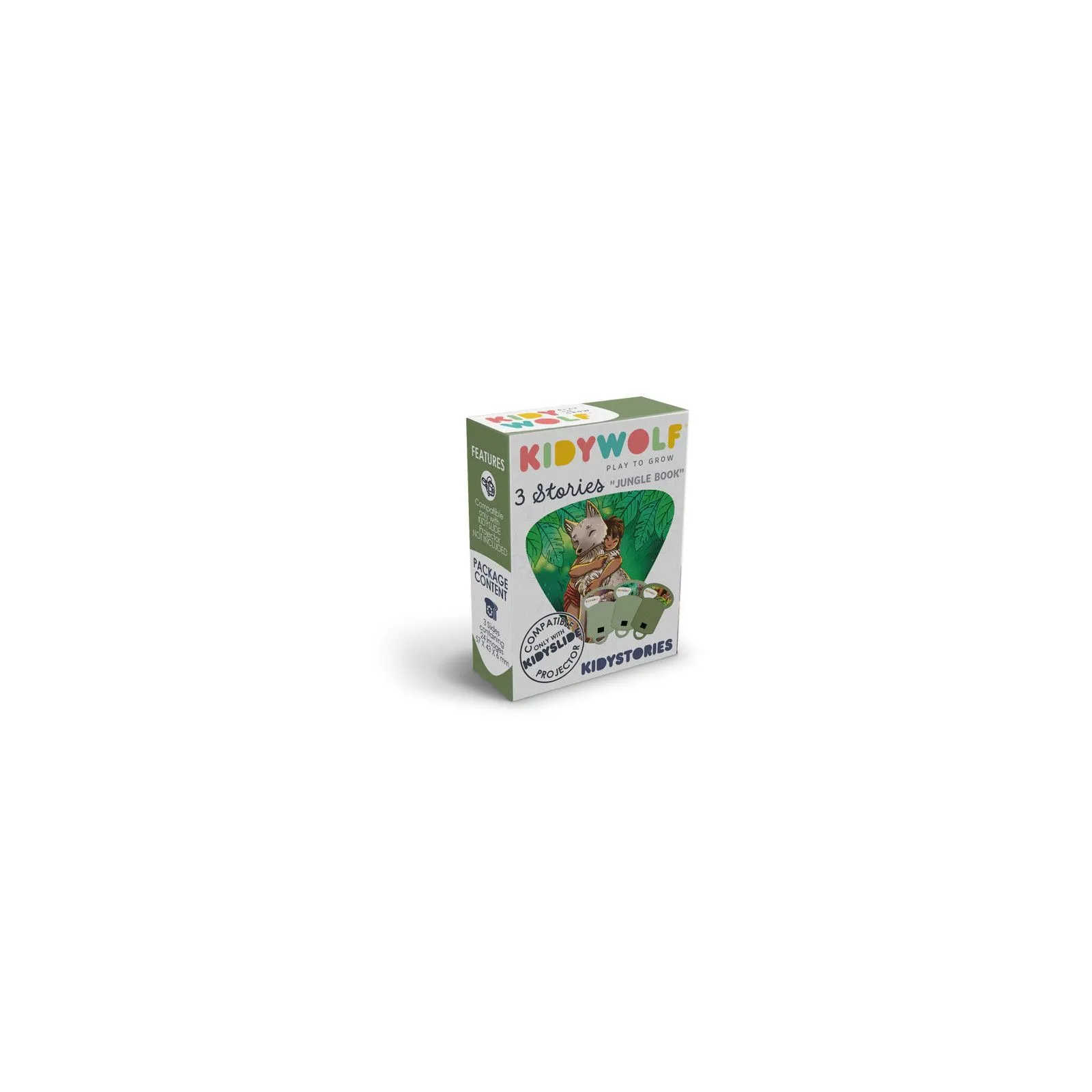 Kidywolf KIDYSTORIES - Stories for KIDYSLIDE - Jungle book – vue 1 – Story lamps