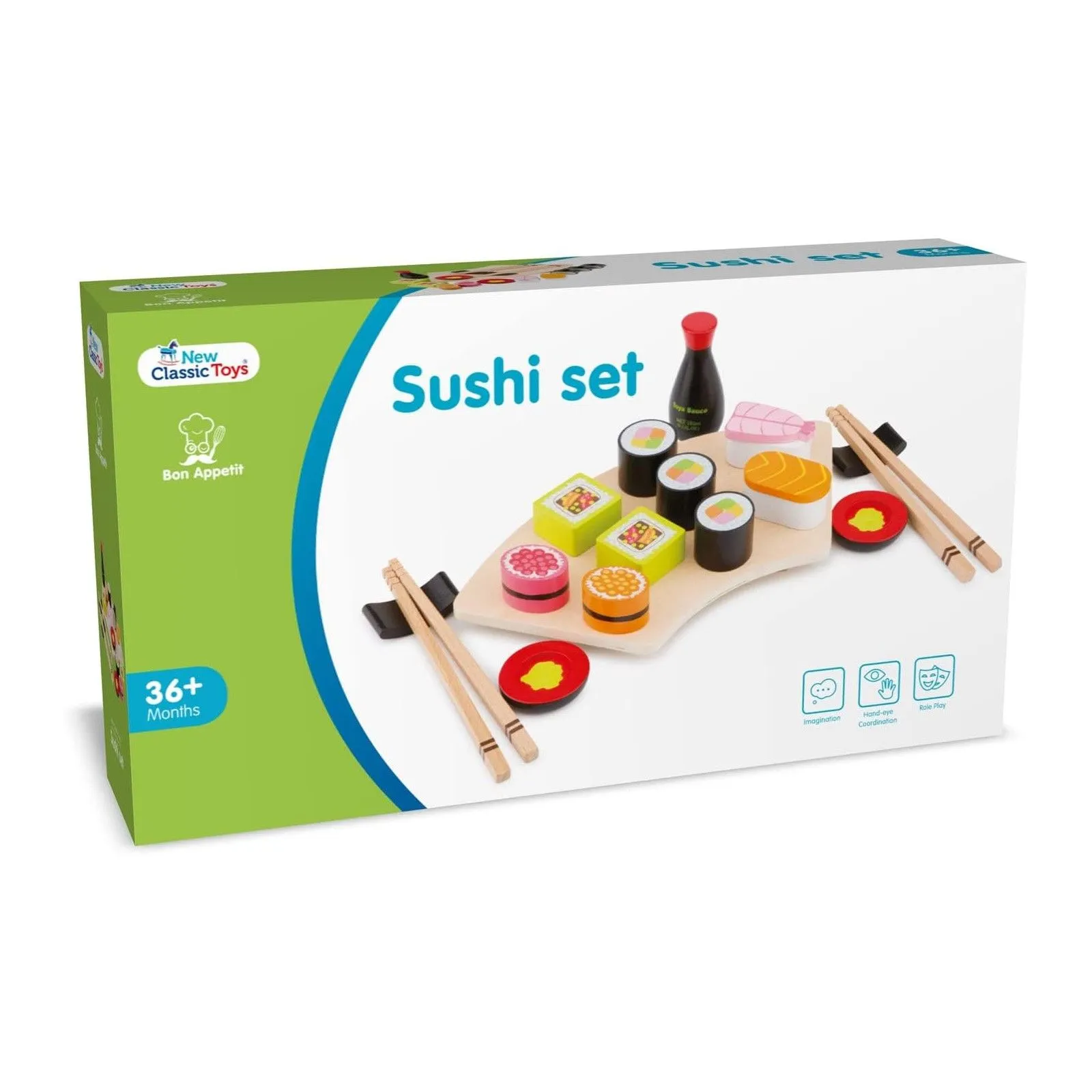 New Classic Toys Sushi Set – vue 6 – Play Food