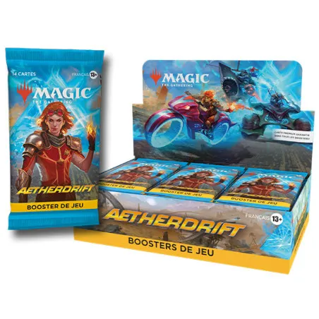 Wizards Of The Coast Booster de jeu Magic: The Gathering Aetherdrift – vue 1 – Magic, Pokemon, ...