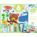 Djeco 6 Creative Activities - The mouse and his friends – vue 1 – Creative Kits