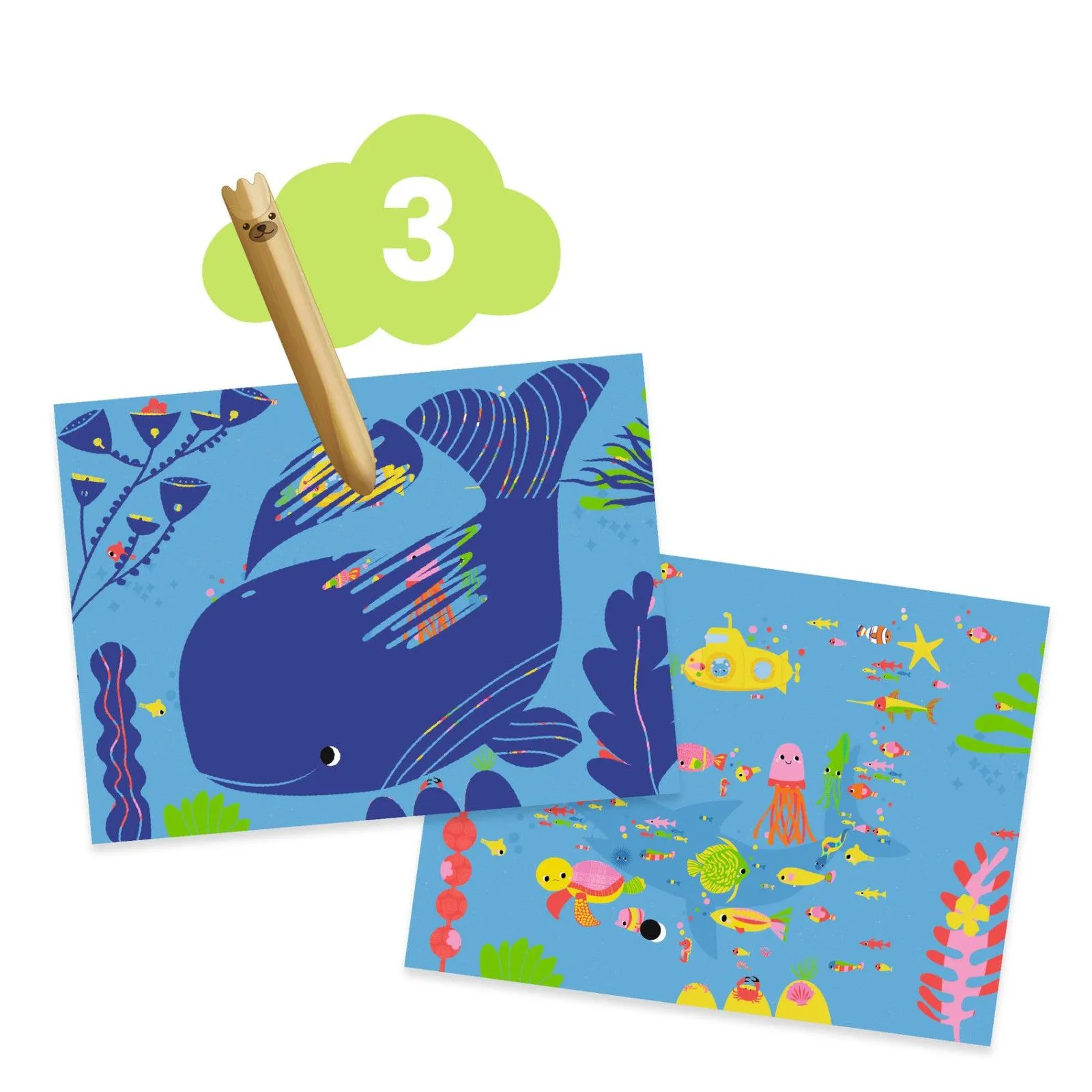 Djeco 6 Creative Activities - The mouse and his friends – vue 5 – Creative Kits