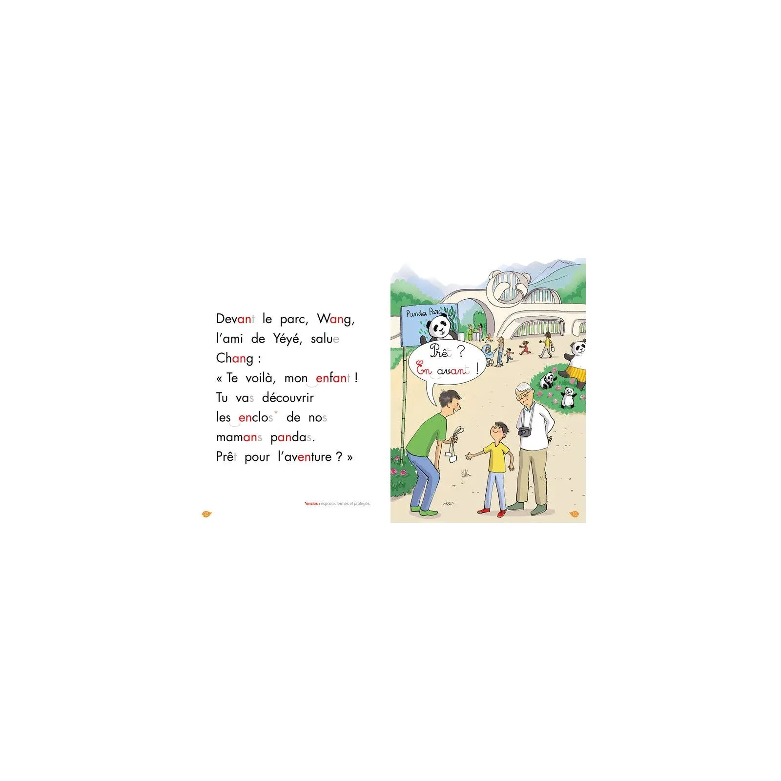 Hachette J'apprends à lire Montessori -Le panda (niveau 3) – vue 2 – Novels and Become the Hero