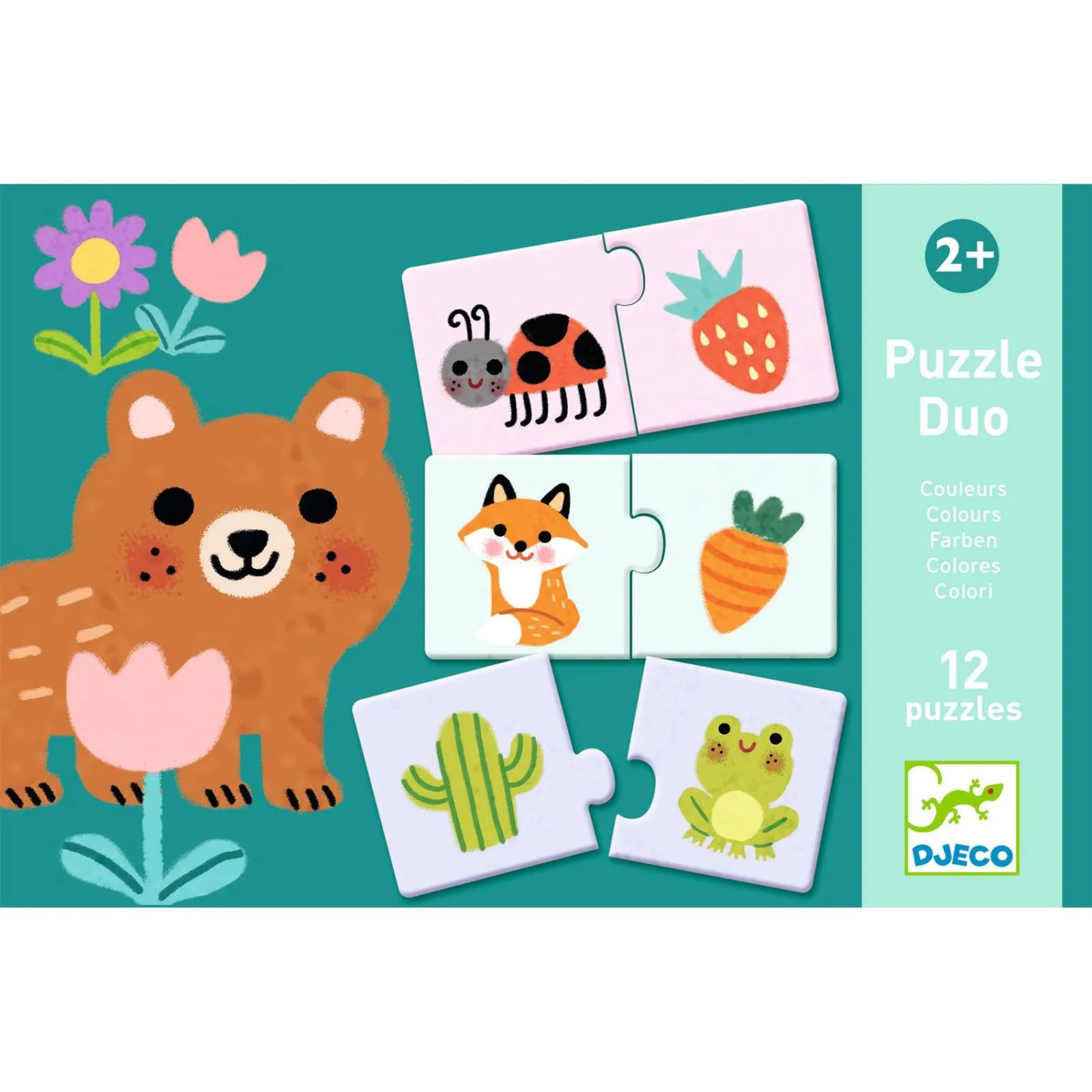 Djeco Duo - Colours – vue 2 – Puzzles