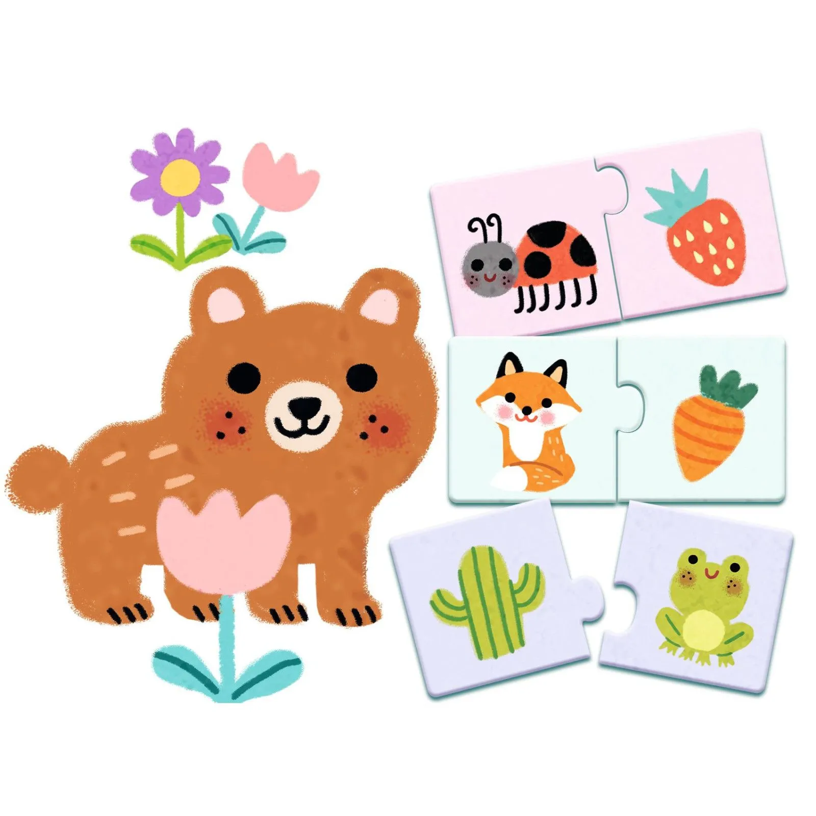 Djeco Duo - Colours – vue 3 – Puzzles