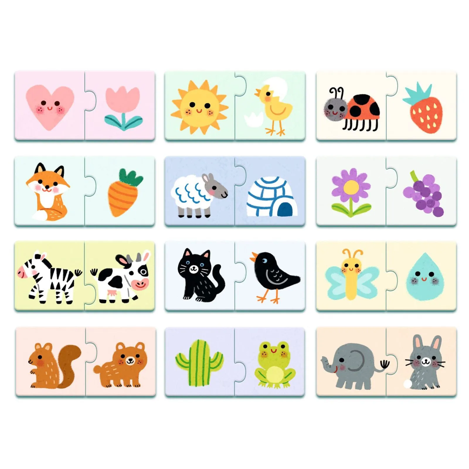 Djeco Duo - Colours – vue 4 – Puzzles