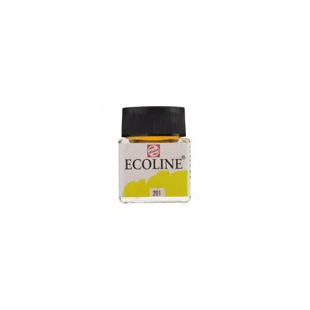Royal Talens Royal Talens - Ecoline 201 - Jaune clair (30ml) – vue 1 – Peinture & dessin