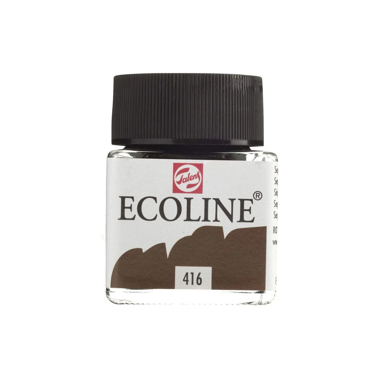Royal Talens Royal Talens - Ecoline 416 - Sépia (30ml) – vue 1 – Peinture & dessin