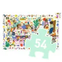 Djeco Puzzle observation - La fête d'anniversaire [54] – vue 2 – Puzzles