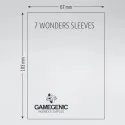 Gamegenic Gamegenic - Prime Board Game Sleeves - brun (80 sleeves) – vue 3 – Dés, sacs et autres accessoires