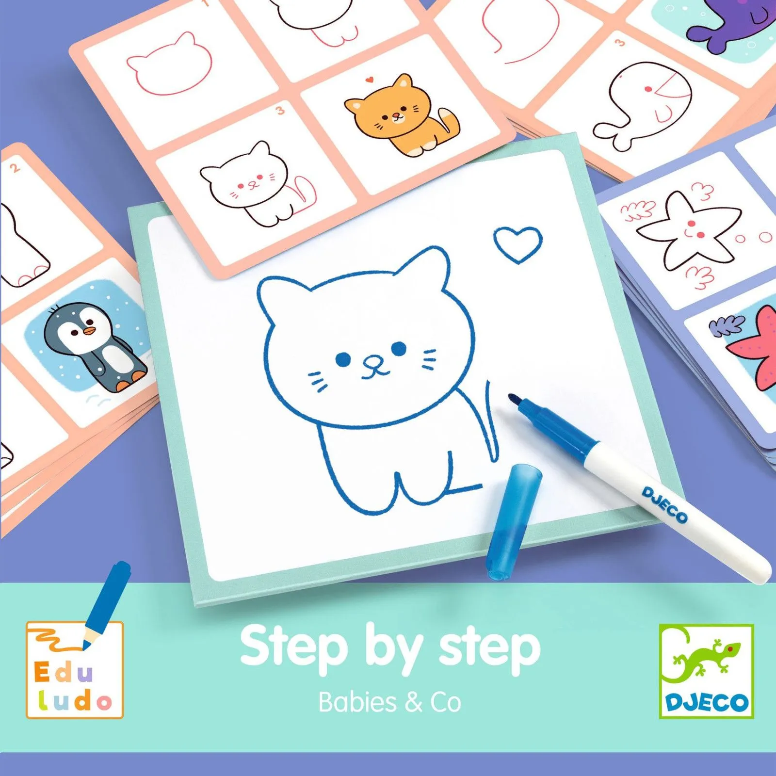 Djeco Step by step Babies & Co – vue 2 – Peinture & dessin