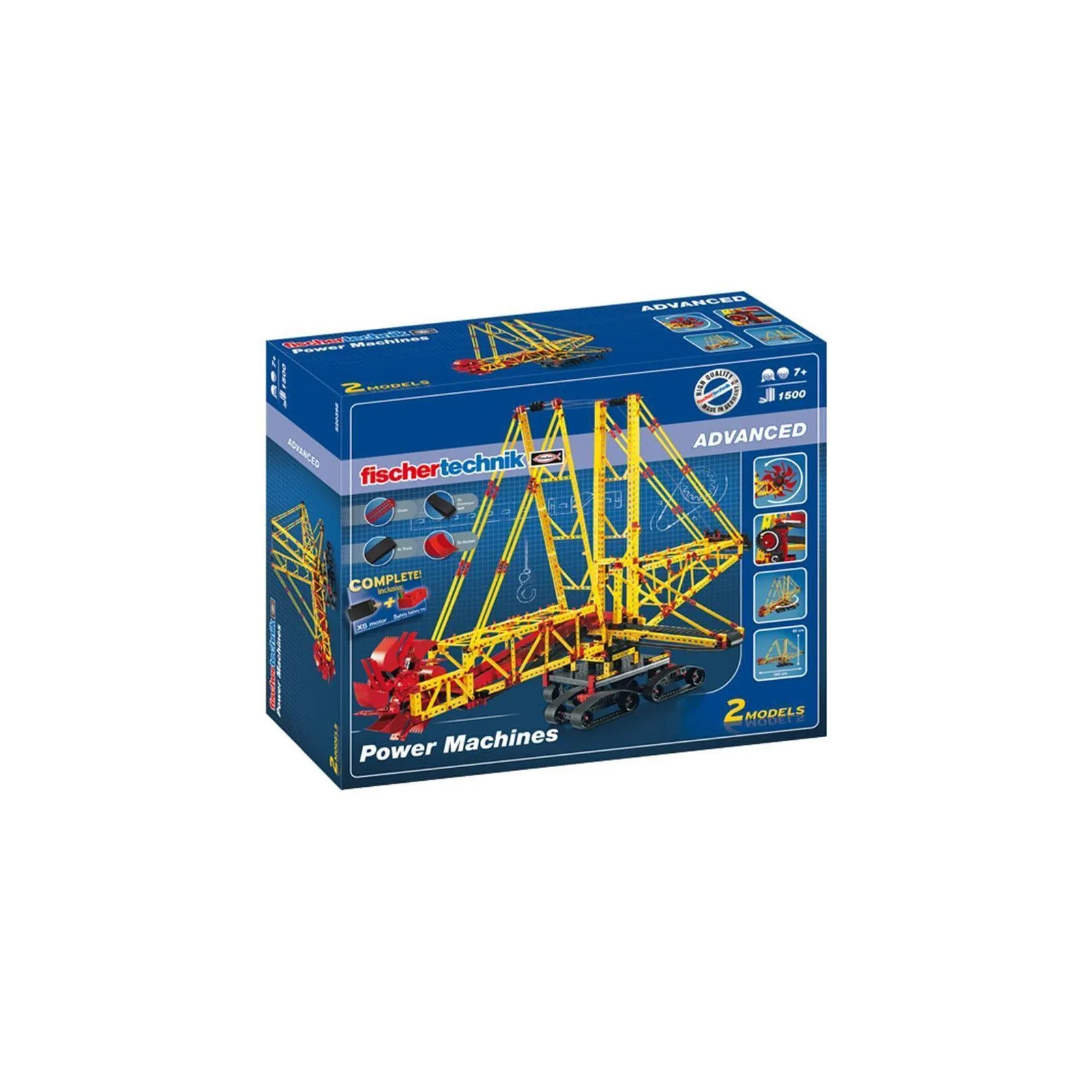 fischertechnik fischertechnik Advanced - Power Machines – vue 1 – Éléments plastique