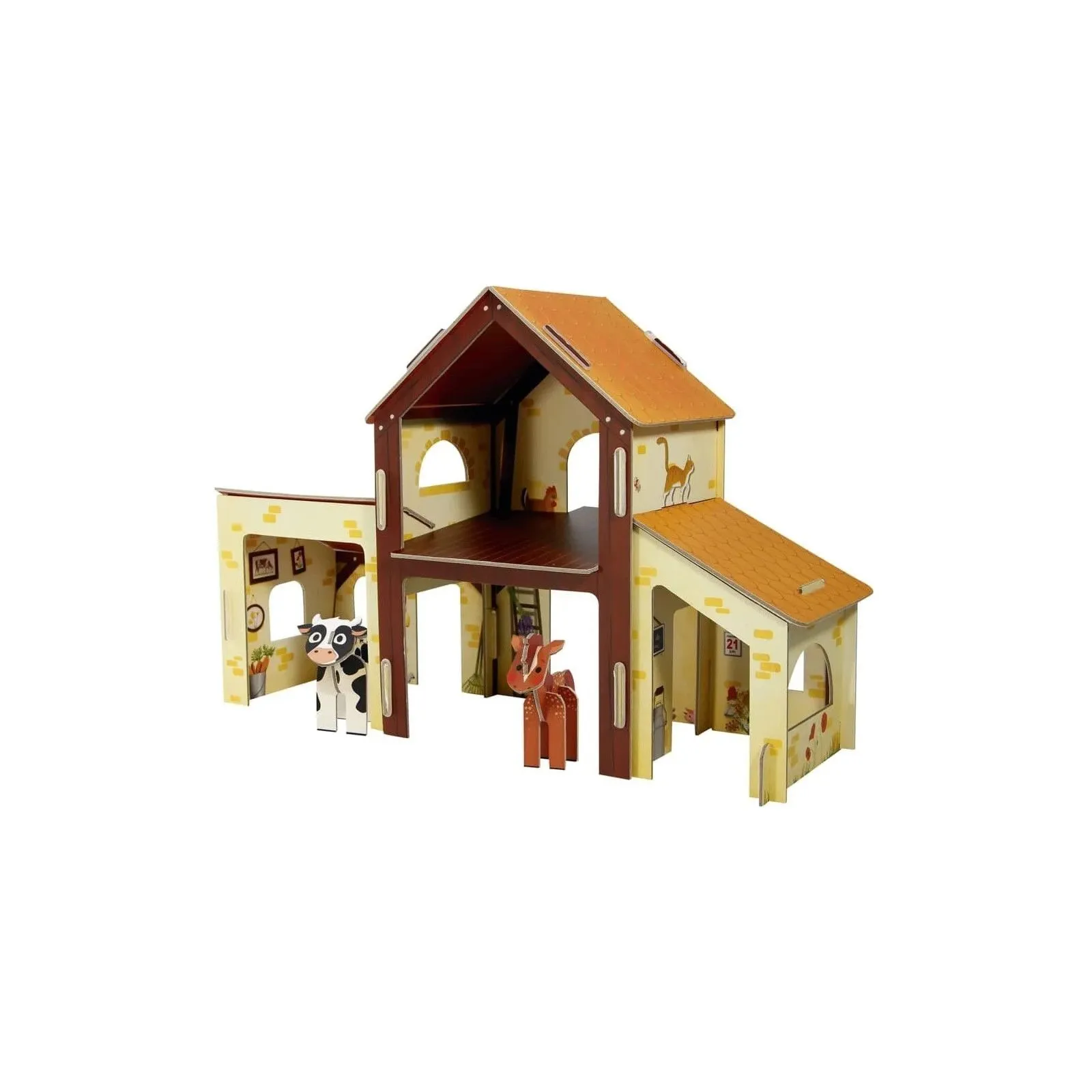 Avenue Mandarine Puzzle Decor - La ferme – vue 1 – Kits Créatifs