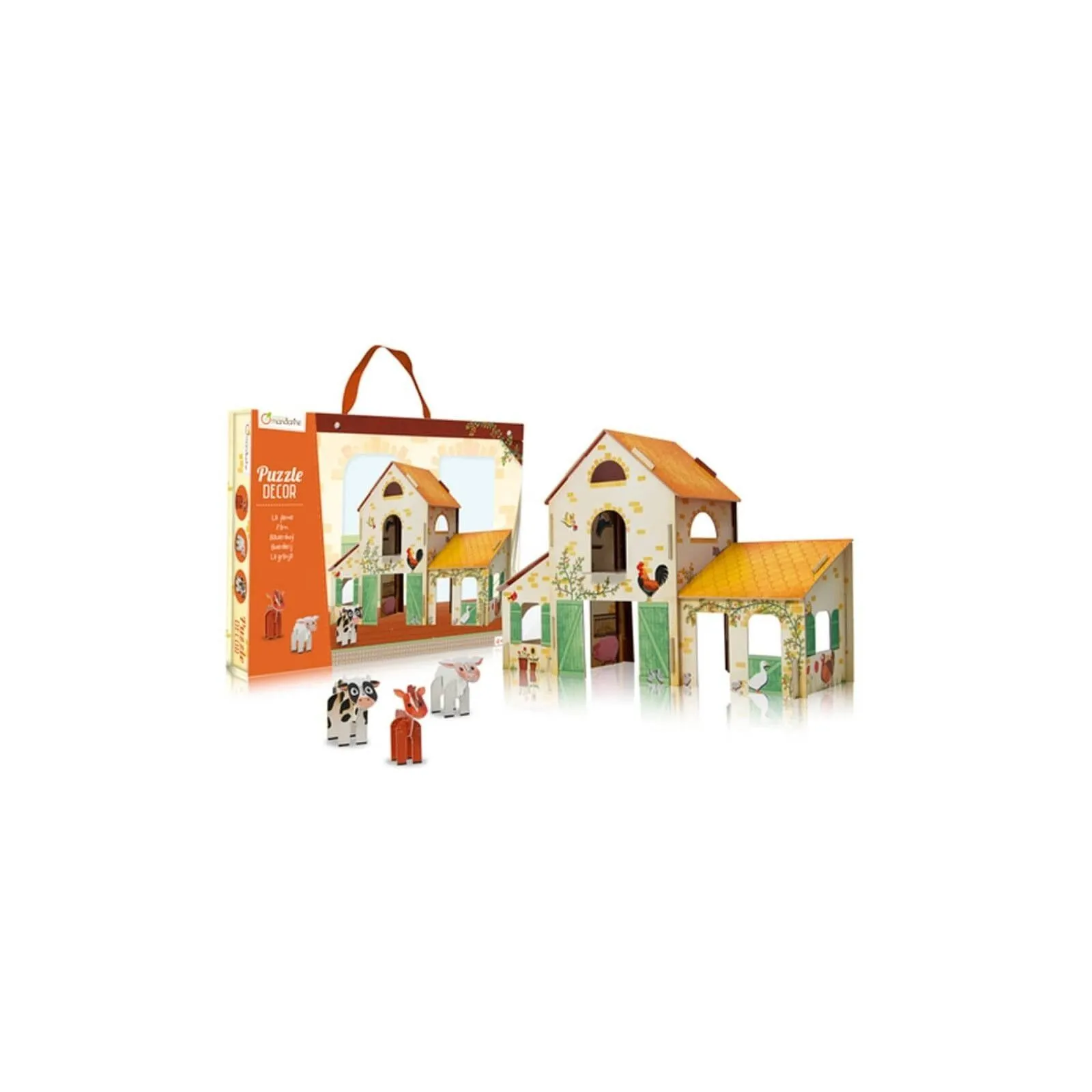 Avenue Mandarine Puzzle Decor - La ferme – vue 5 – Kits Créatifs