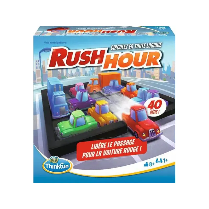 ThinkFun Rush Hour – vue 2 – Single player games