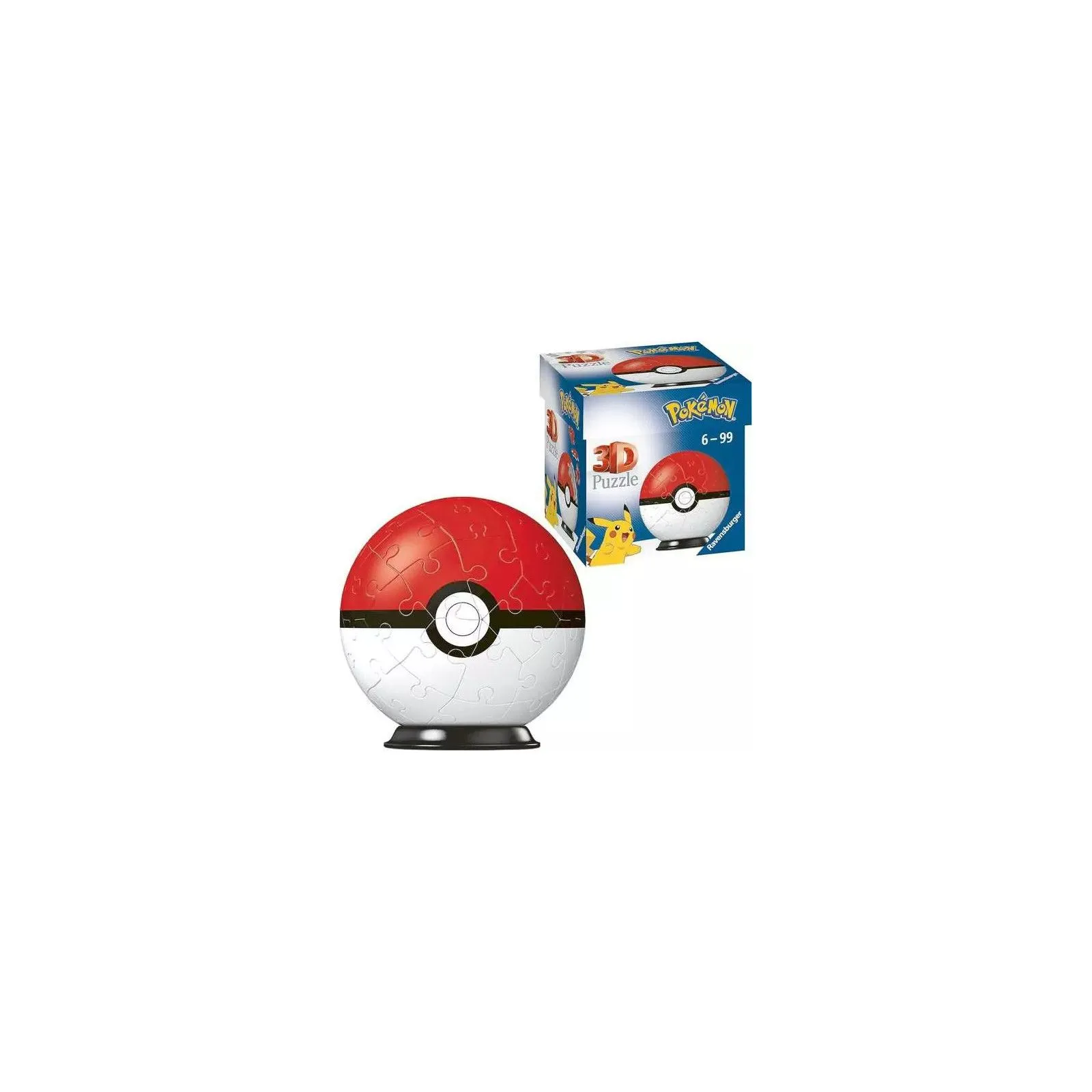 Ravensburger Pokémon - Poke Ball – vue 3 – Puzzles 3D