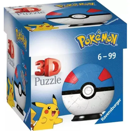 Ravensburger Pokémon - Super Ball – vue 1 – Puzzles 3D