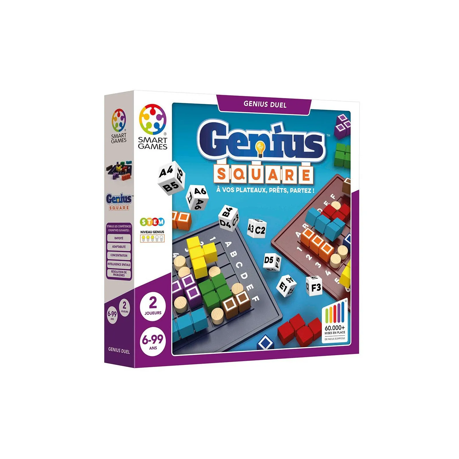 Smart SmartGames - Genius - Square – vue 1 – Board Games