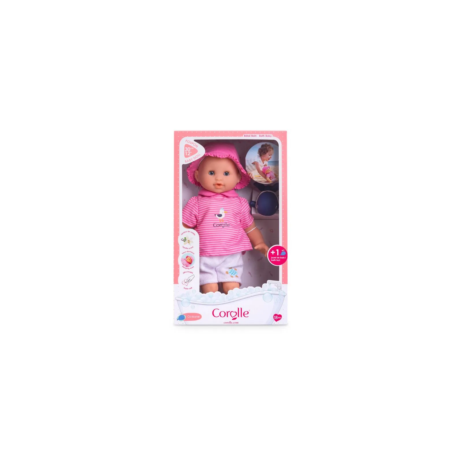 Corolle copy of Oceane Baby Bath Doll – vue 2 – Corolle Dolls