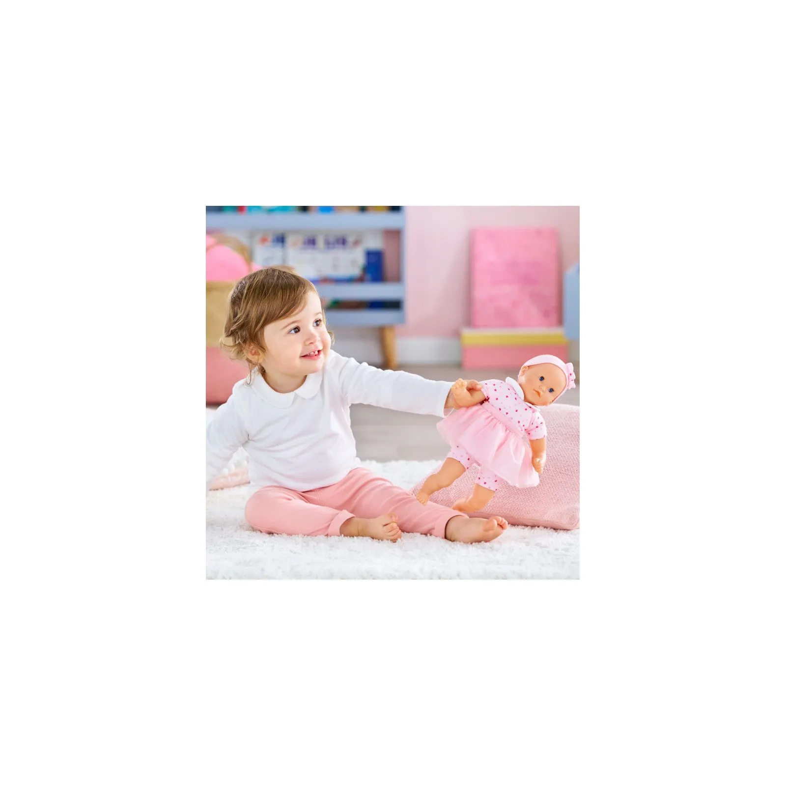 Corolle Mon Adorable Petit Poupon Coeurs – vue 2 – Poupées Corolle