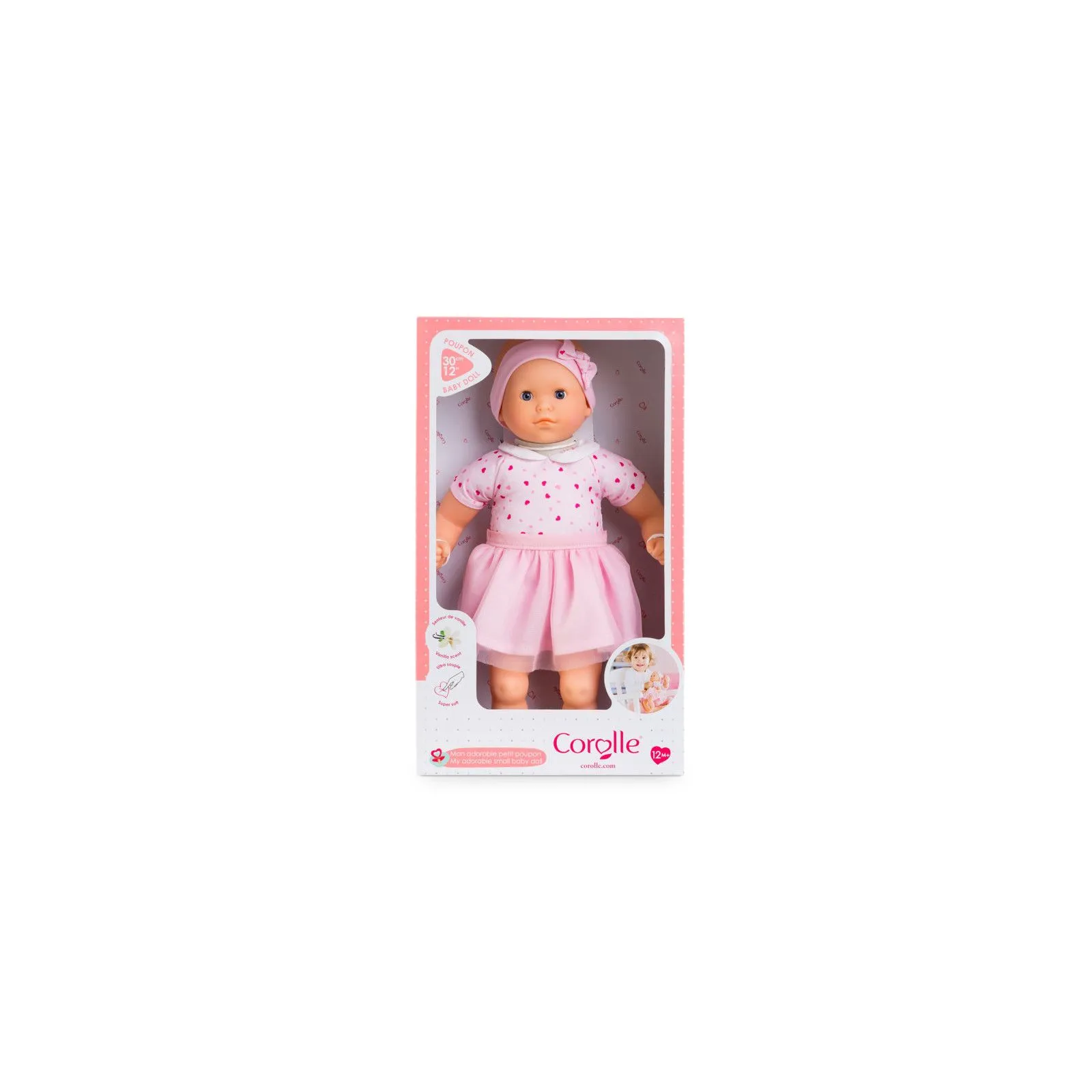 Corolle Mon Adorable Petit Poupon Coeurs – vue 6 – Poupées Corolle