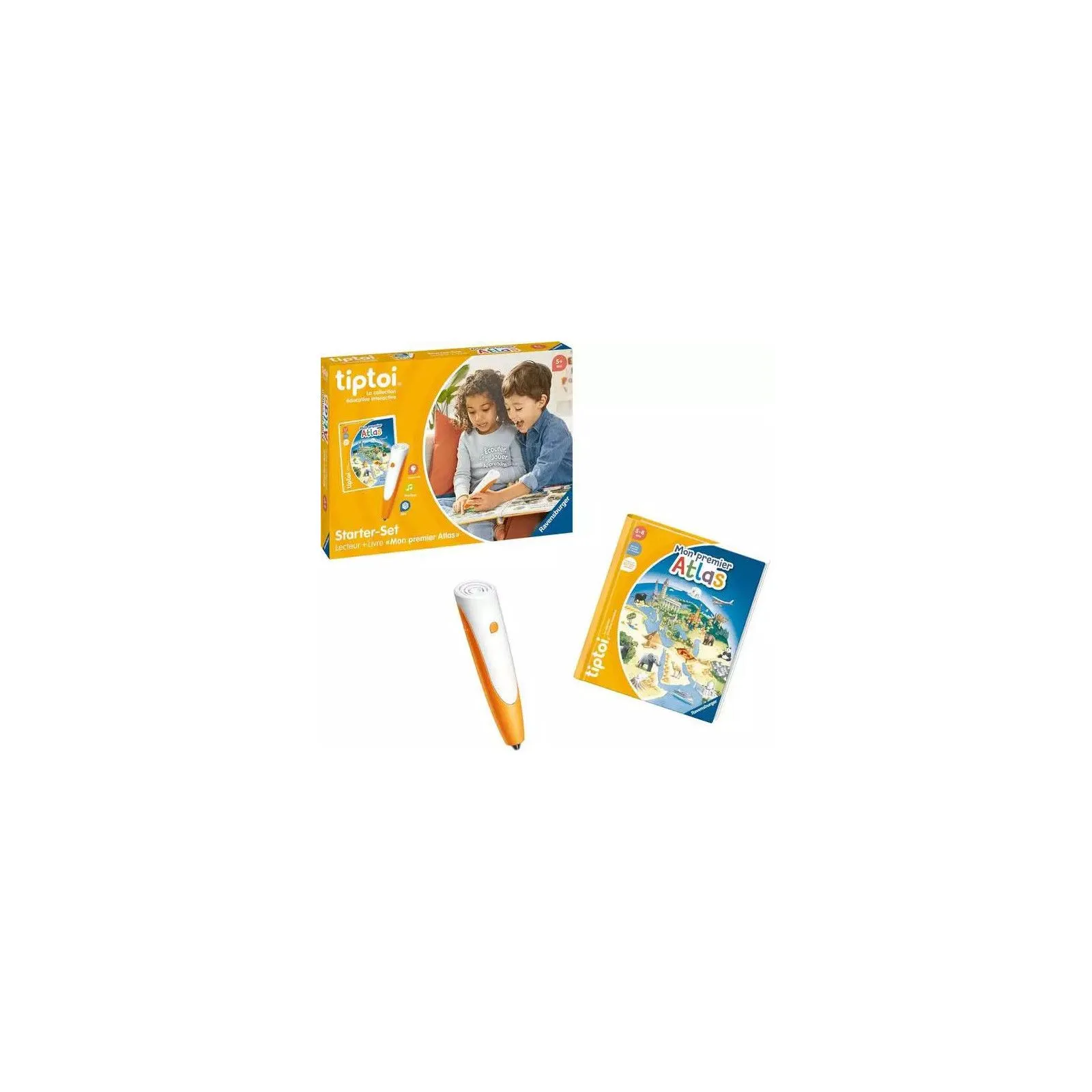 Ravensburger tiptoi Starter Set - Mon premier Atlas – vue 5 – Educational kits