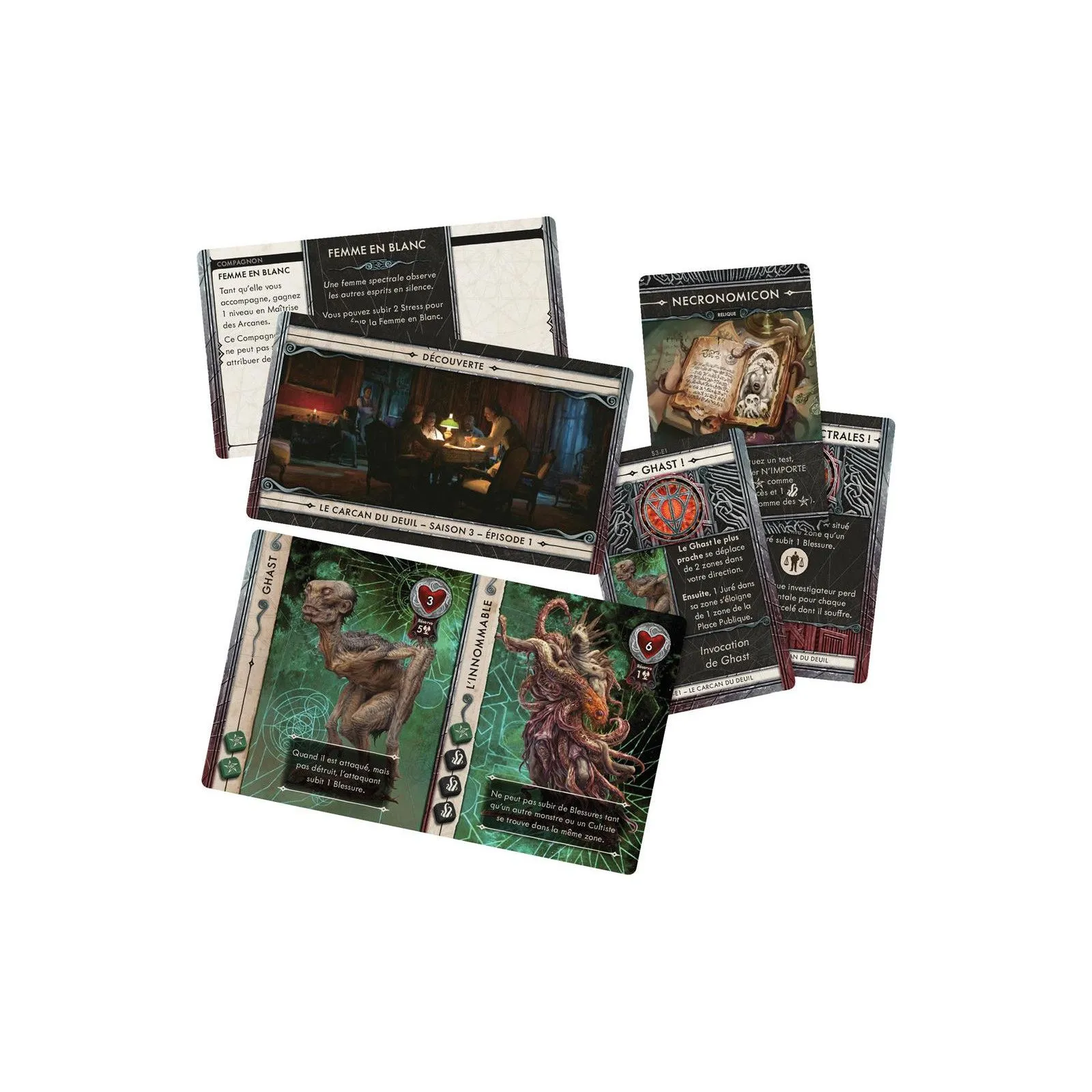 CMON Cthulhu Death May Die - Peur de l'inconnu - Boîte de base – vue 4 – Cthulhu Death May Die