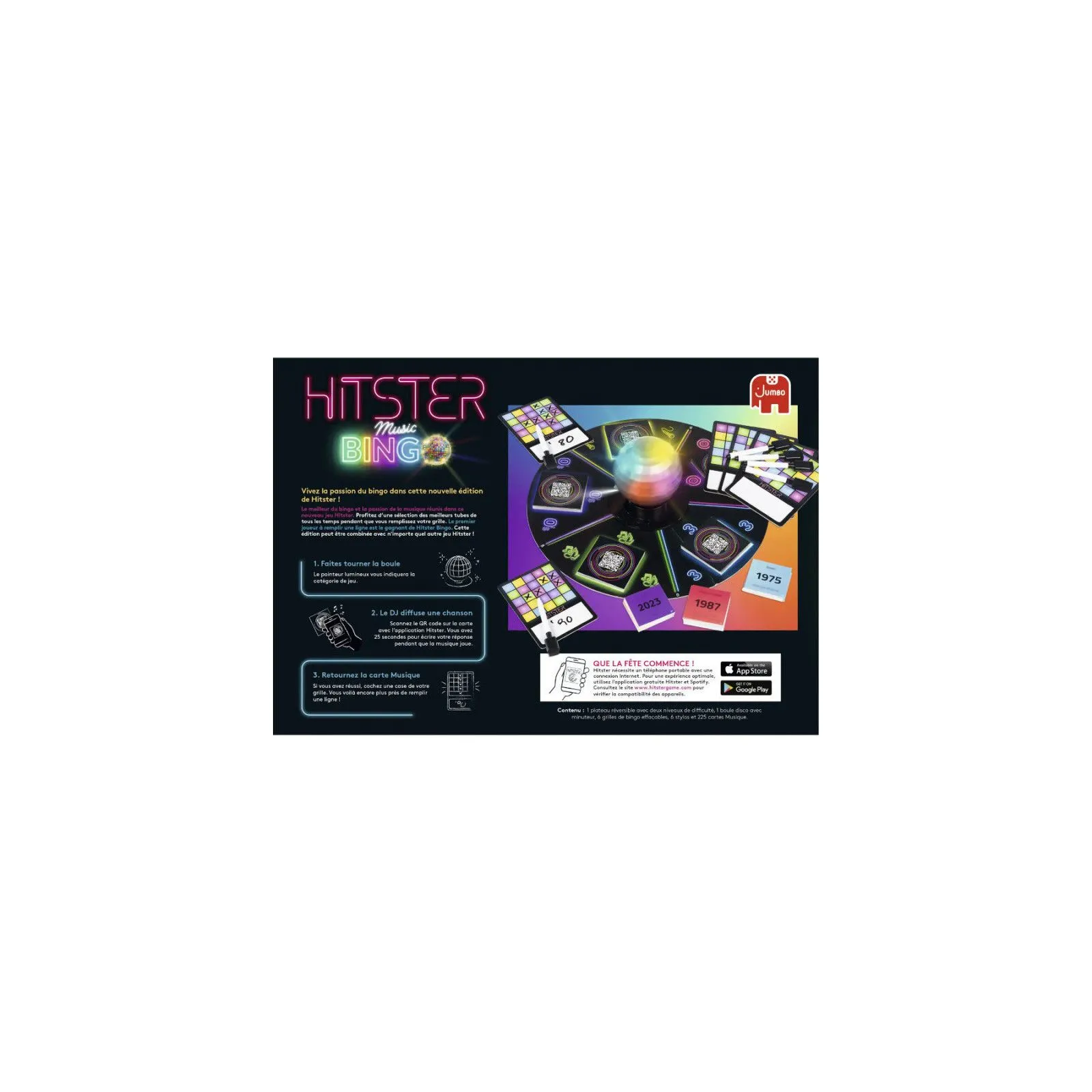 Dujardin Hitster Bingo – vue 3 – Board Games