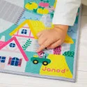Janod Playmat with circuit Enchanted Kingdom - Cross Roads – vue 6 – Garages and accessories