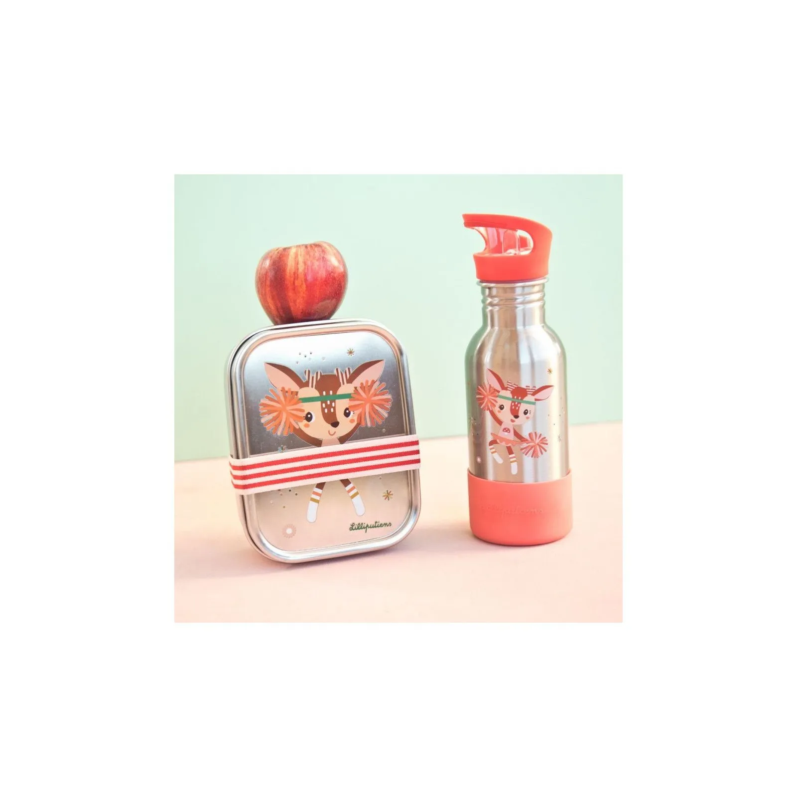 Lilliputiens Lunch Box Wonder Stella – vue 2 – Boîte à tartine, fruit et snack