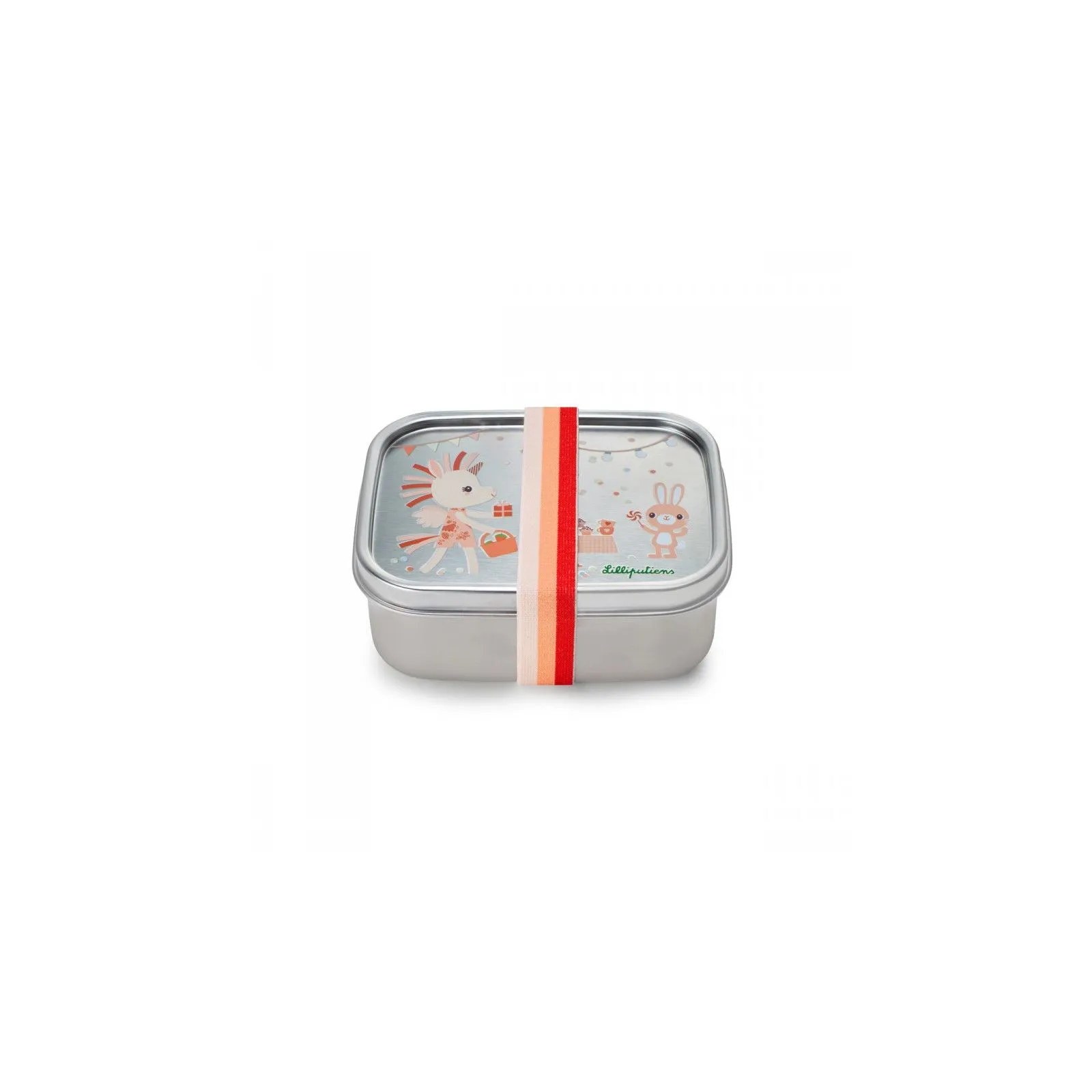 Lilliputiens Lunch Box Happy Lena – vue 1 – Lunch box, fruit and snack