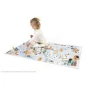 Janod Tapis avec circuit Vallée blanche - Cross Roads – vue 2 – Garages et accessoires