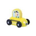 Janod Voiture de taxi en bois Ville - Cross Roads – vue 1 – Véhicules miniatures