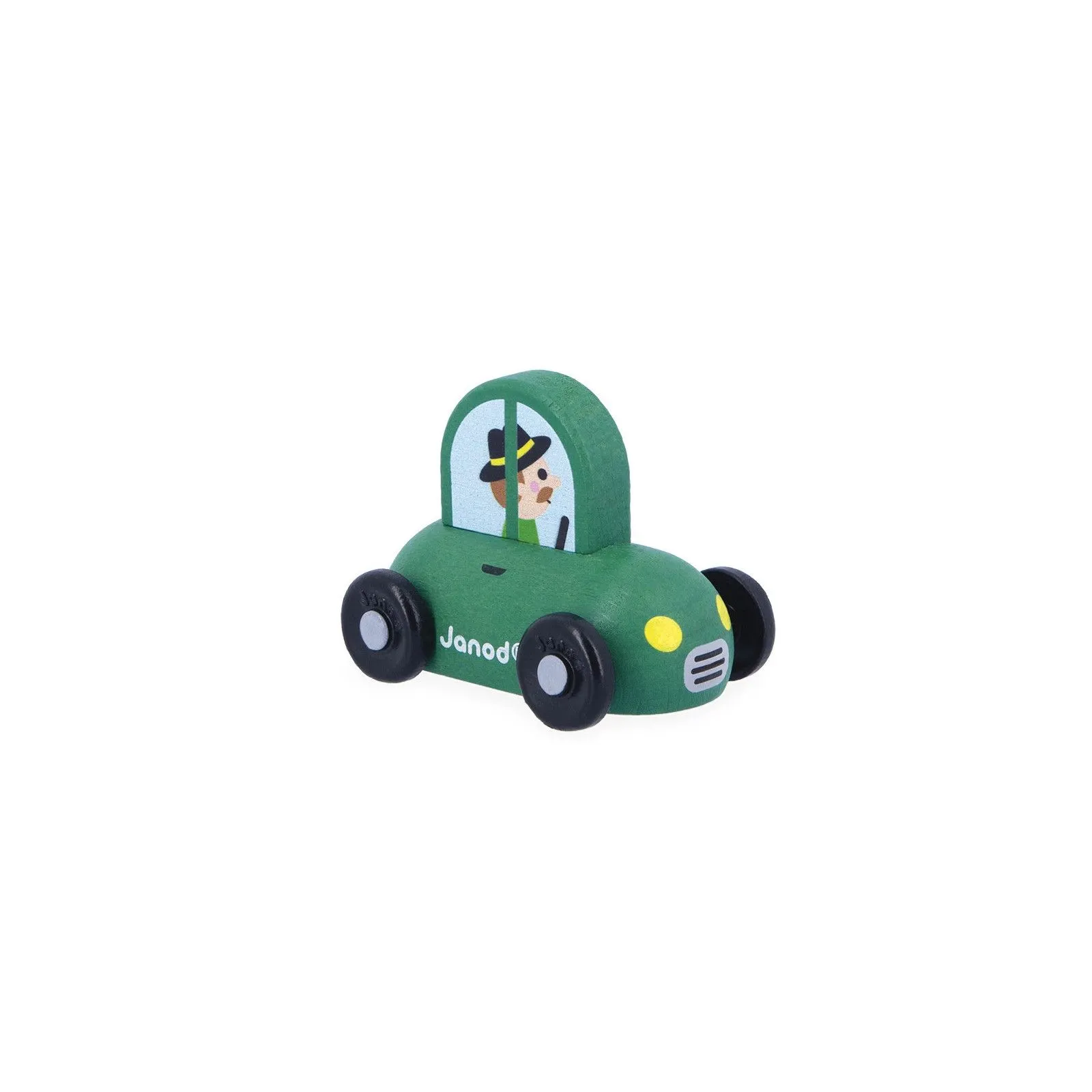 Janod Petite voiture en bois Campagne - Cross Roads – vue 1 – Véhicules miniatures