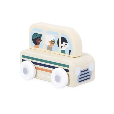 Janod Mountain Valley Wooden Veterinary Truck - Cross Roads – vue 1 – Miniature vehicles
