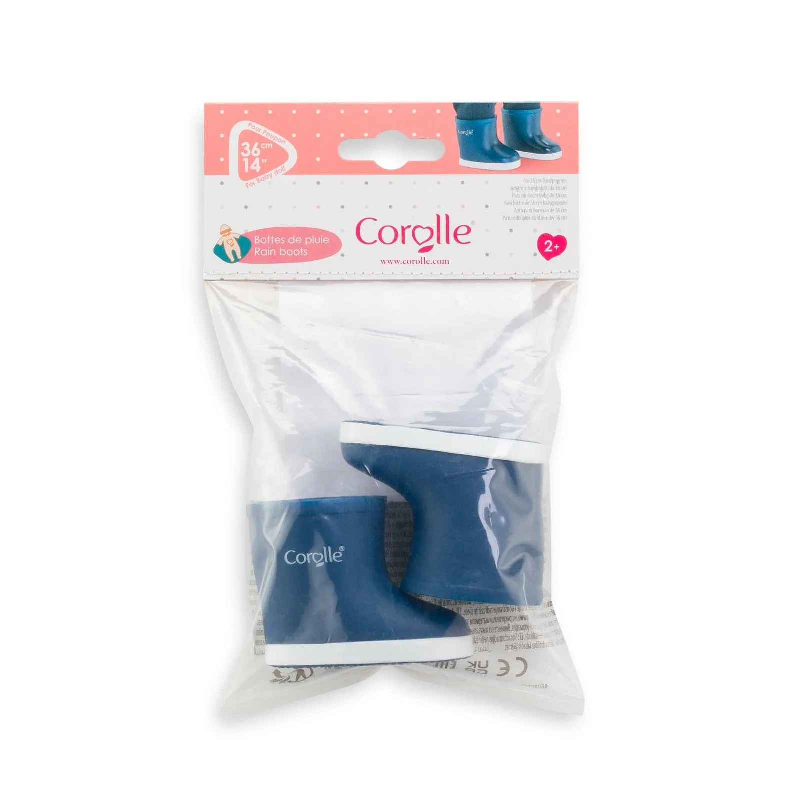 Corolle Bottes de pluie pour grand poupon 36 cm – vue 3 – Vêtements poupées Corolle
