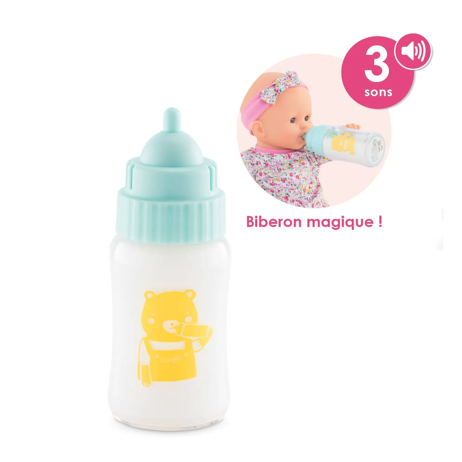 Corolle Sound bottle for 36 and 42 cm dolls – vue 1 – Doll Accessories