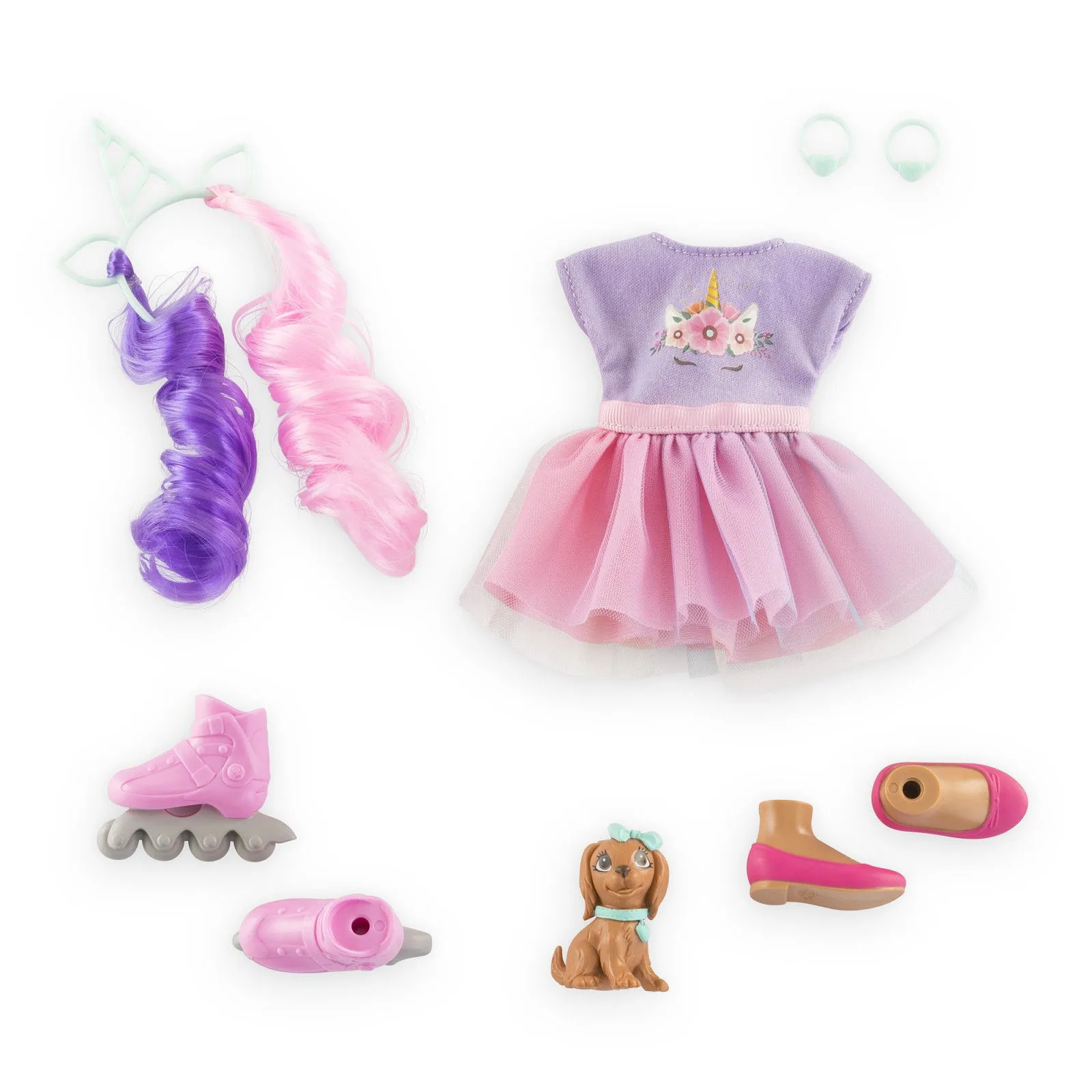 Corolle Coffret Poupée Corolle Girls Luna Licorne – vue 6 – Corolle Girls