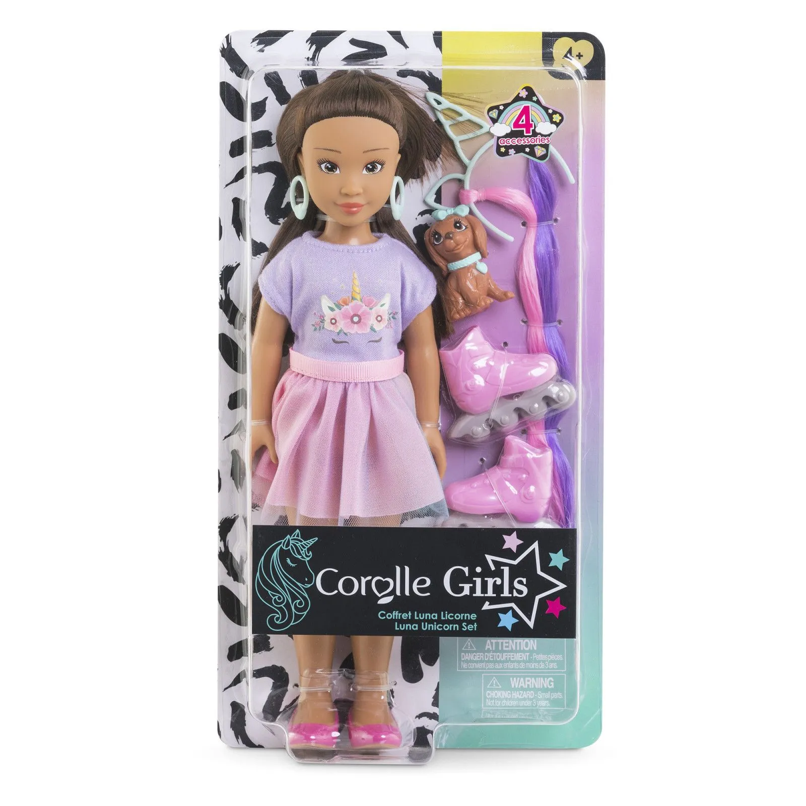 Corolle Coffret Poupée Corolle Girls Luna Licorne – vue 11 – Corolle Girls
