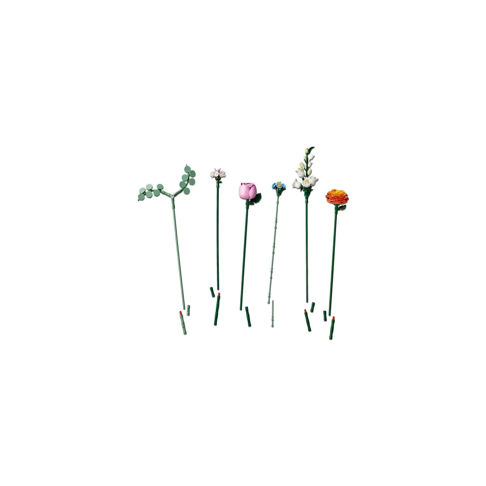 Lego [Botanicals] Pretty Pink Flower Bouquet – vue 6 – Lego and Duplo