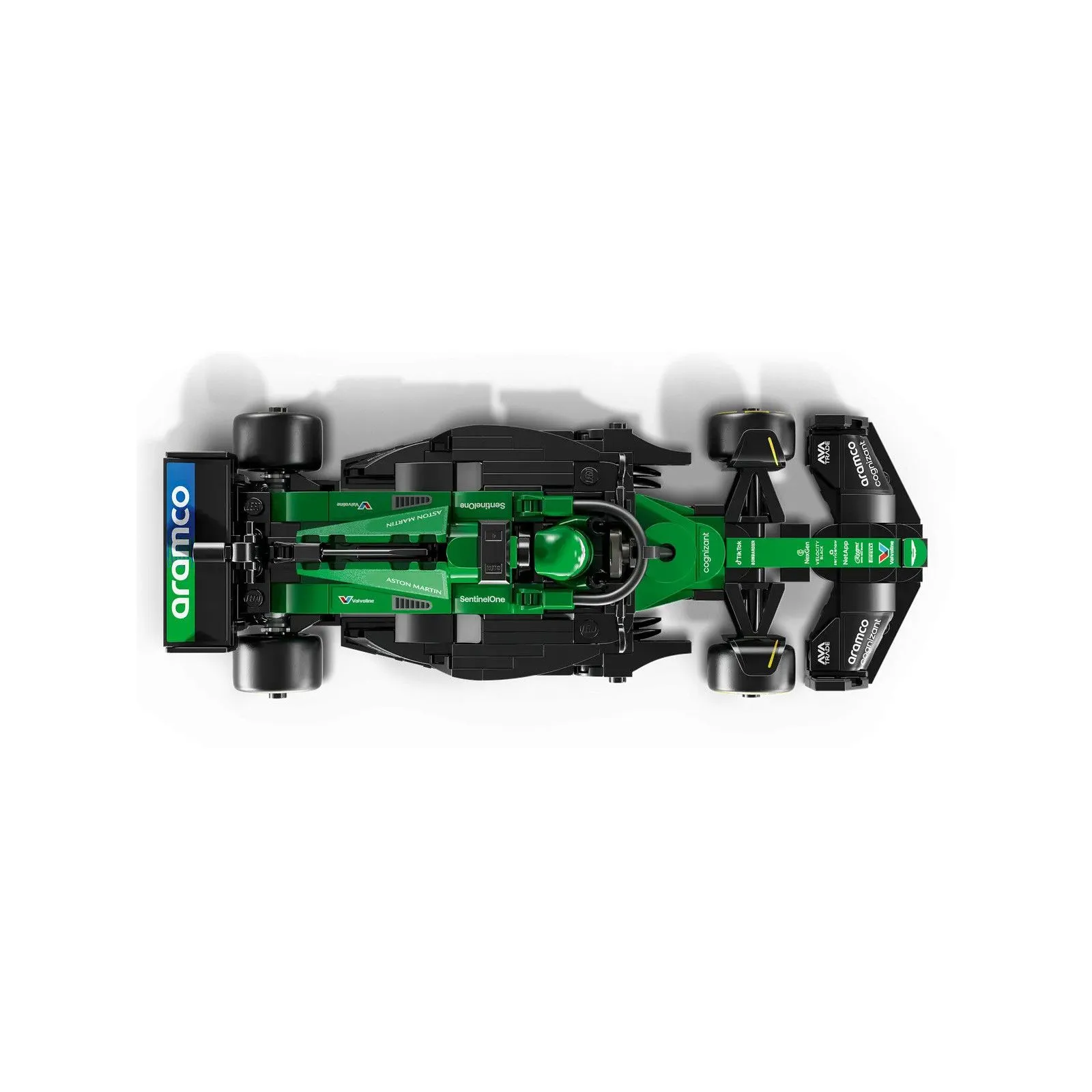 Lego [Speed Champions] Aston Martin Aramco F1® AMR24 Race Car – vue 4 – Lego and Duplo
